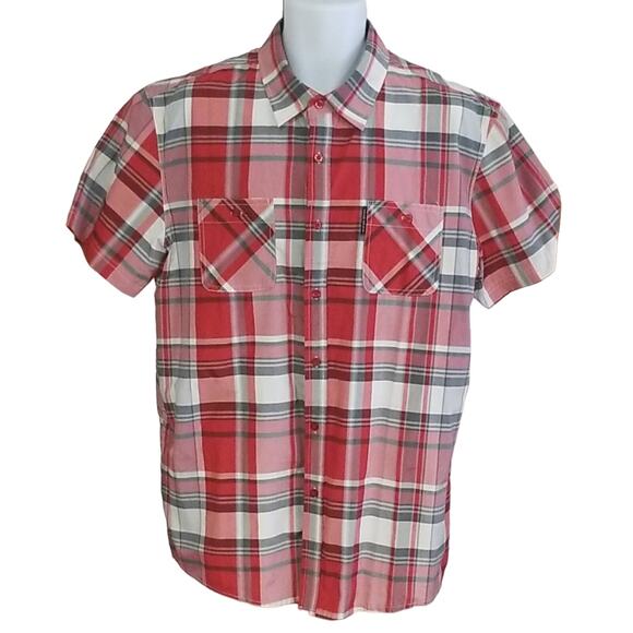 $10 Sale NWT Ecko Red Plaid Shirt - Picture 1 of 5